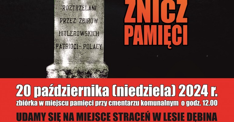 ZAPRASZAMY NA AKCJĘ „ZAPAL ZNICZ PAMIĘCI”